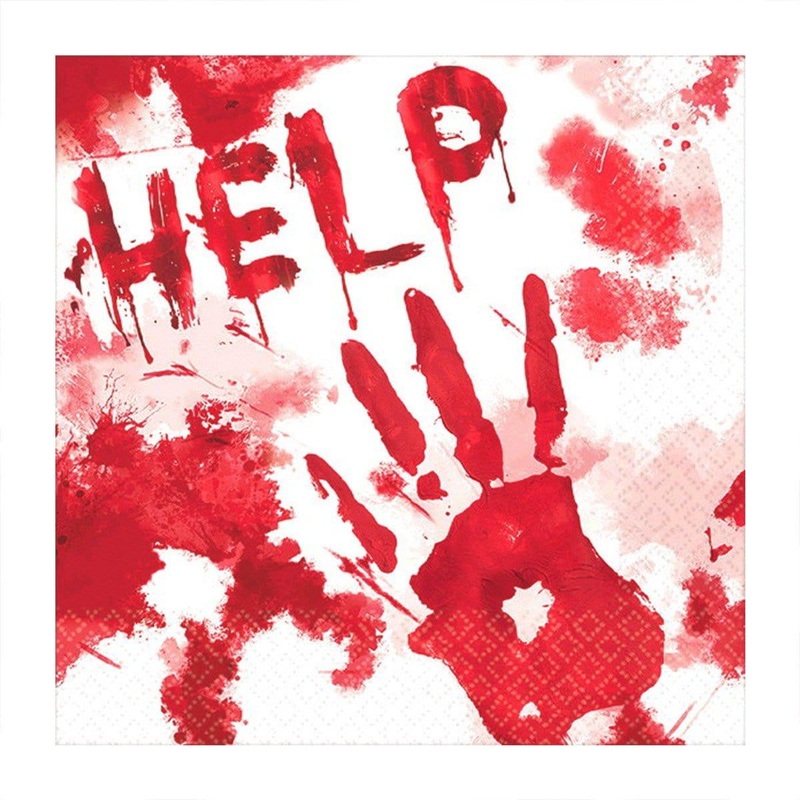 Bloody Good Time beverage napkins, 36 per package