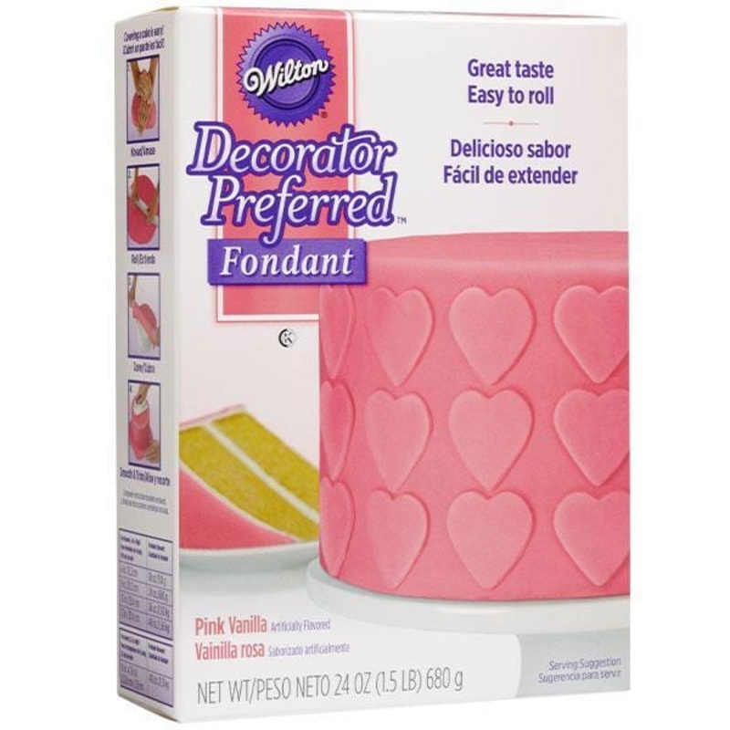 Decorator Fondant - Pink 24 oz