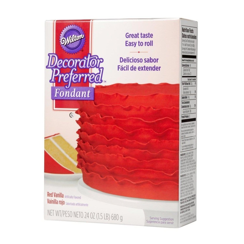 Decorator Fondant - Red 24 oz