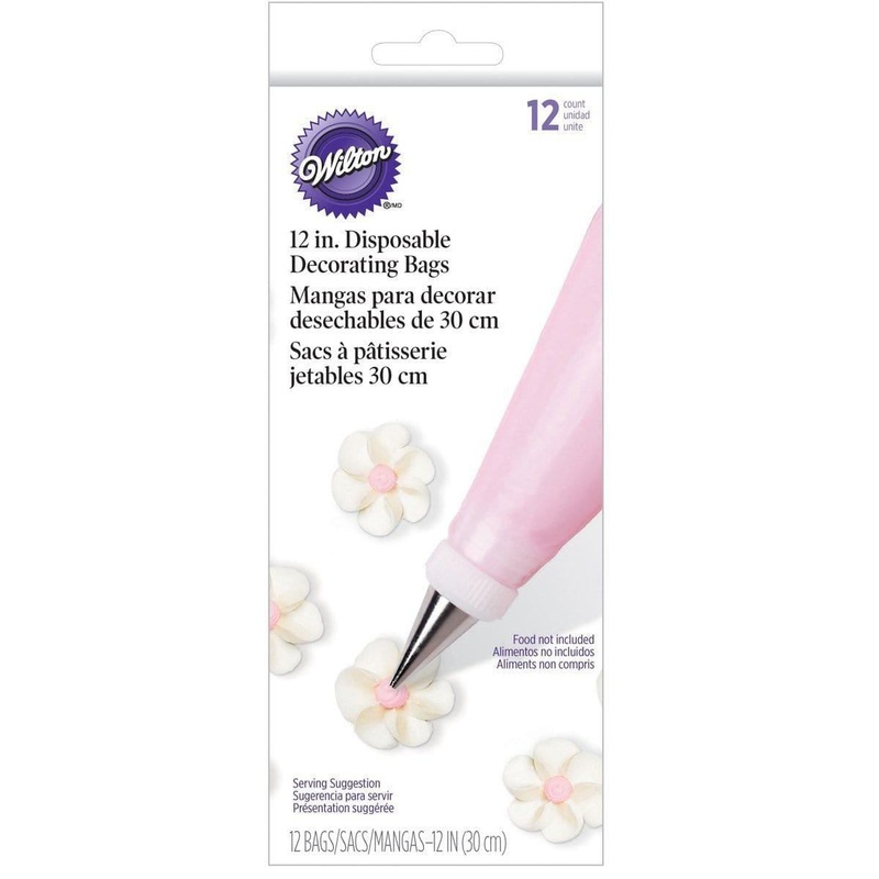 Disposable Icing Bags 12 in. 12/pkg