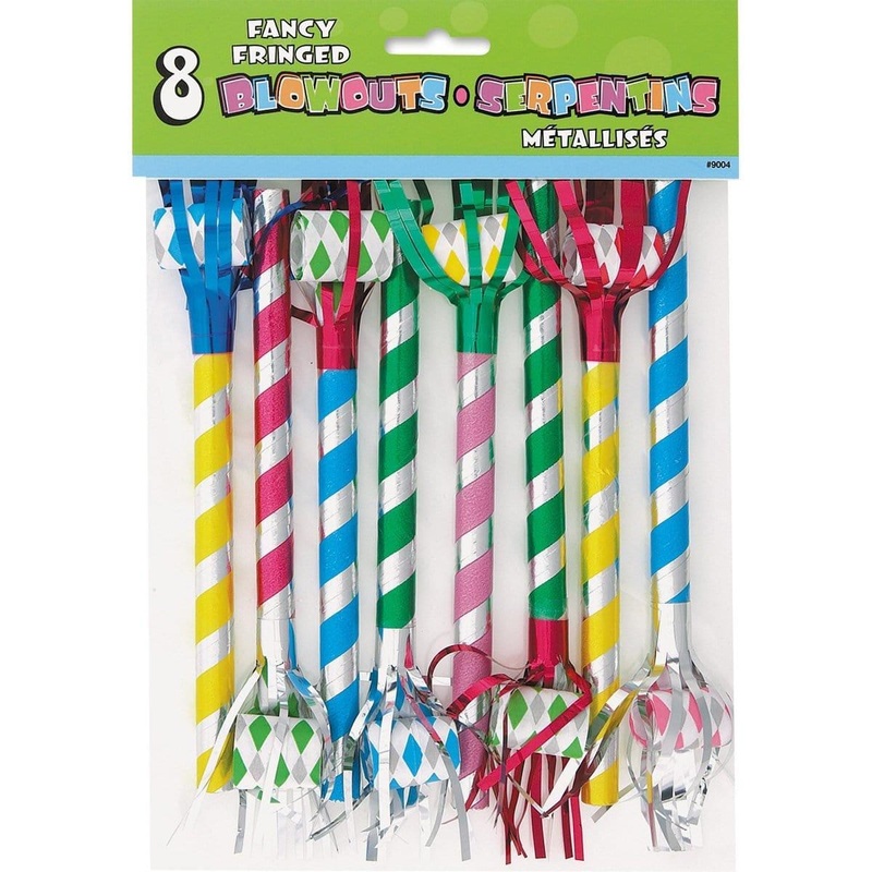Fancy Fringed Blowouts 8/pkg