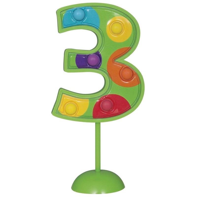Flashing Number Deco #3 - Multicolor