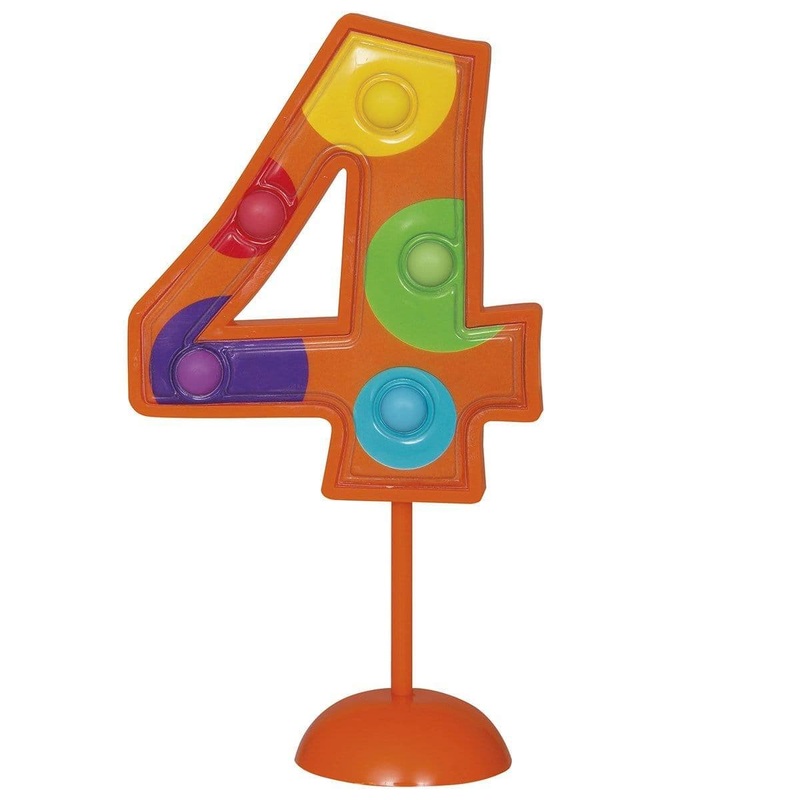 Flashing Number Deco #4 - Multicolor