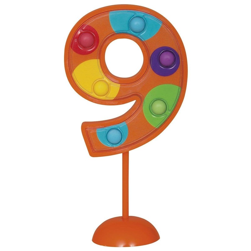 Flashing Number Deco #9 - Multicolor