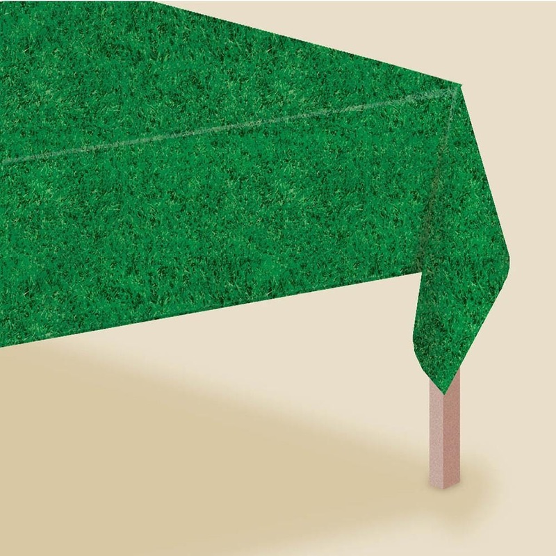 Grass Printed Plastic Tablecover
