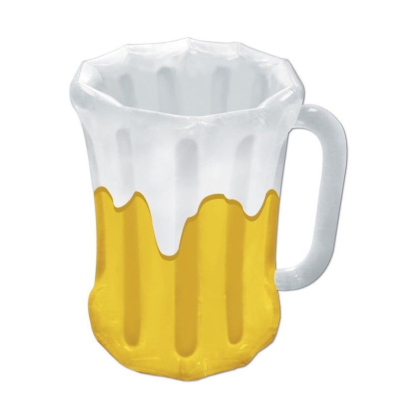 Inflatable Beer Mug Cooler, 27 Inches