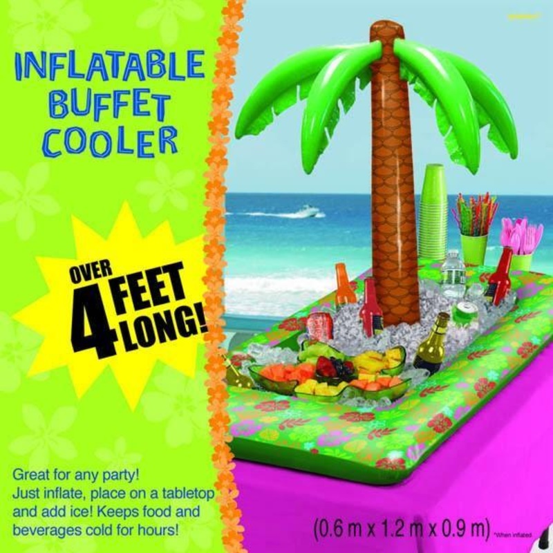 Inflatable Palm Tree Buffet Cooler