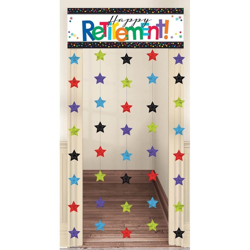 Officially Retired - Door. Curtain 77 X 39 In.