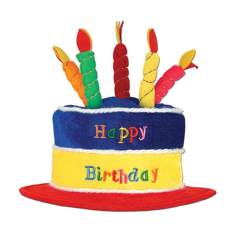 Plush Cake Hat