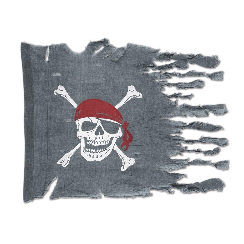 Weathered Pirate Flag