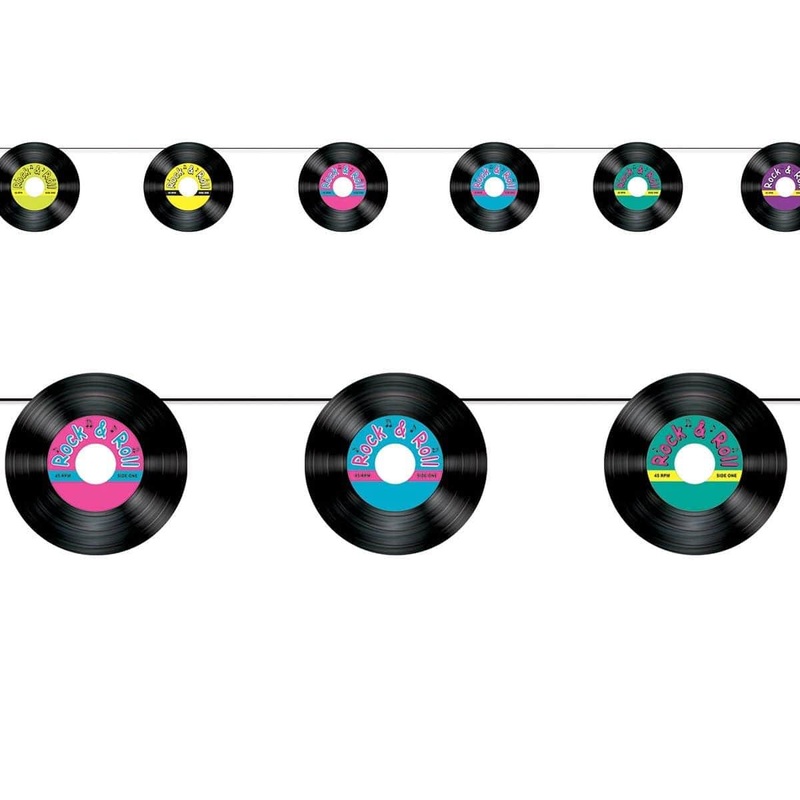 50's Records Banner