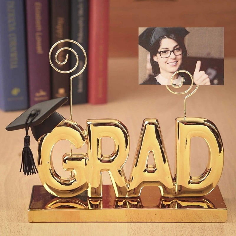 Grad Clip Picture Holder - Gold