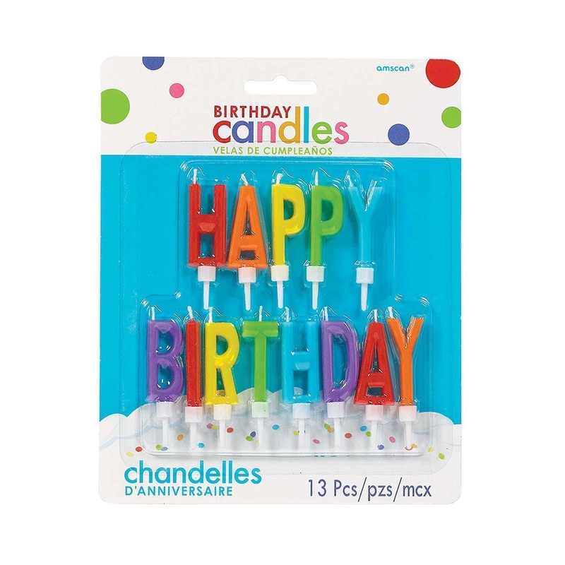Candles Happy bday Letter - Primary