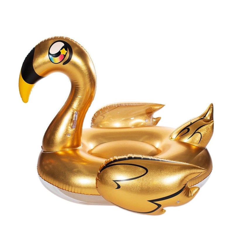 Golden goose raft pool float, 60 inches