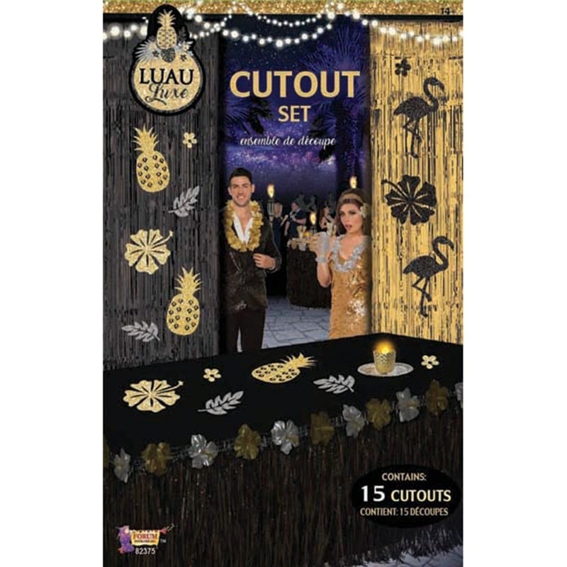 Luau Cutouts, 15 per Package