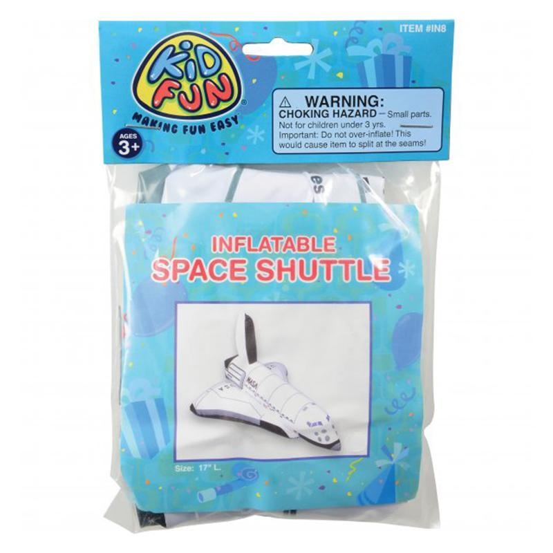 Space shuttle inflatable toy