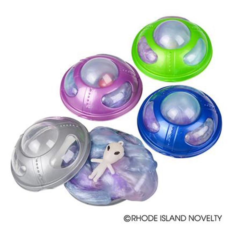 Space Shuttles with Rainbow Slime and Alien, Assortment, 1 Count