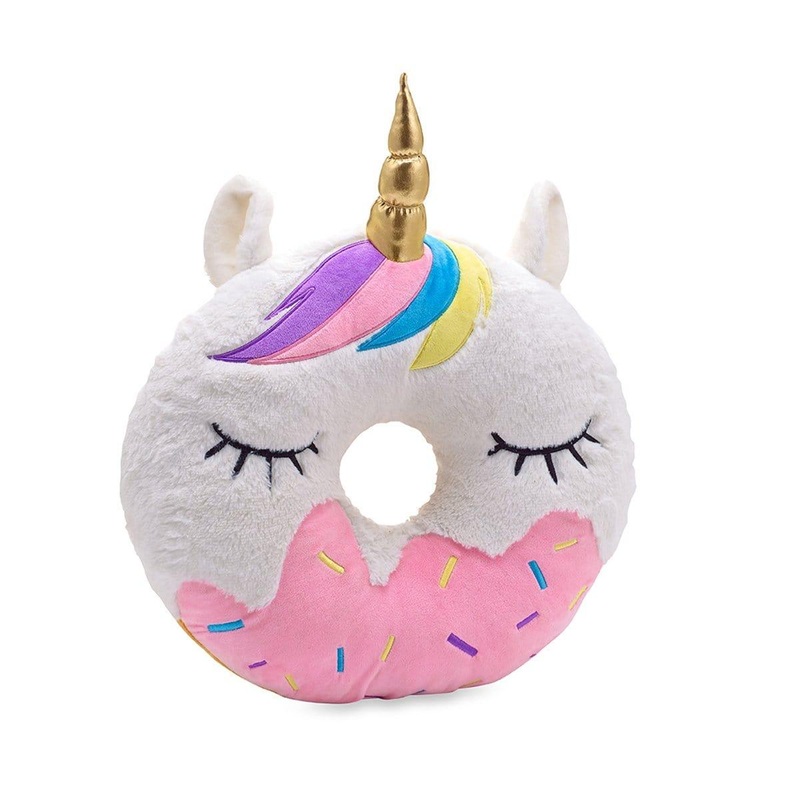 Unicorn Donut Pillow