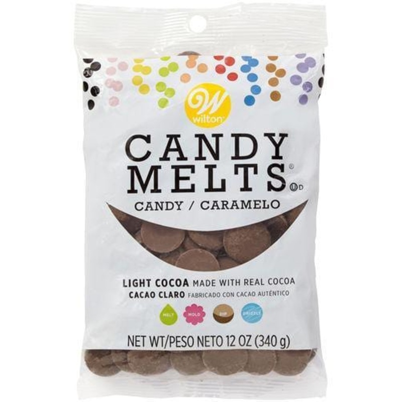 Candy Melts 12 Oz - Light Cocoa