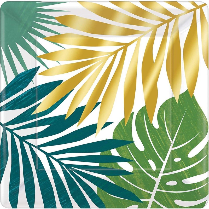 Key West Paper Plates 10 Inches, 8 per Package