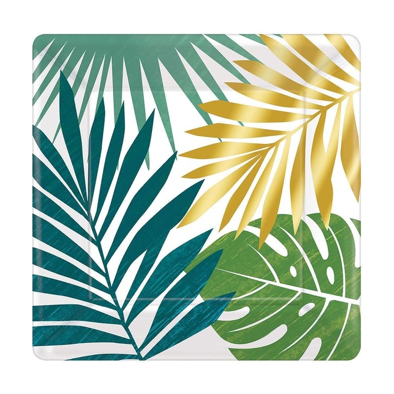 Key West Paper Plates 7 Inches, 8 per Package