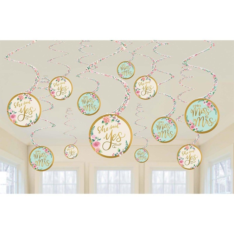 Mint To Be - Swirls 12/pkg