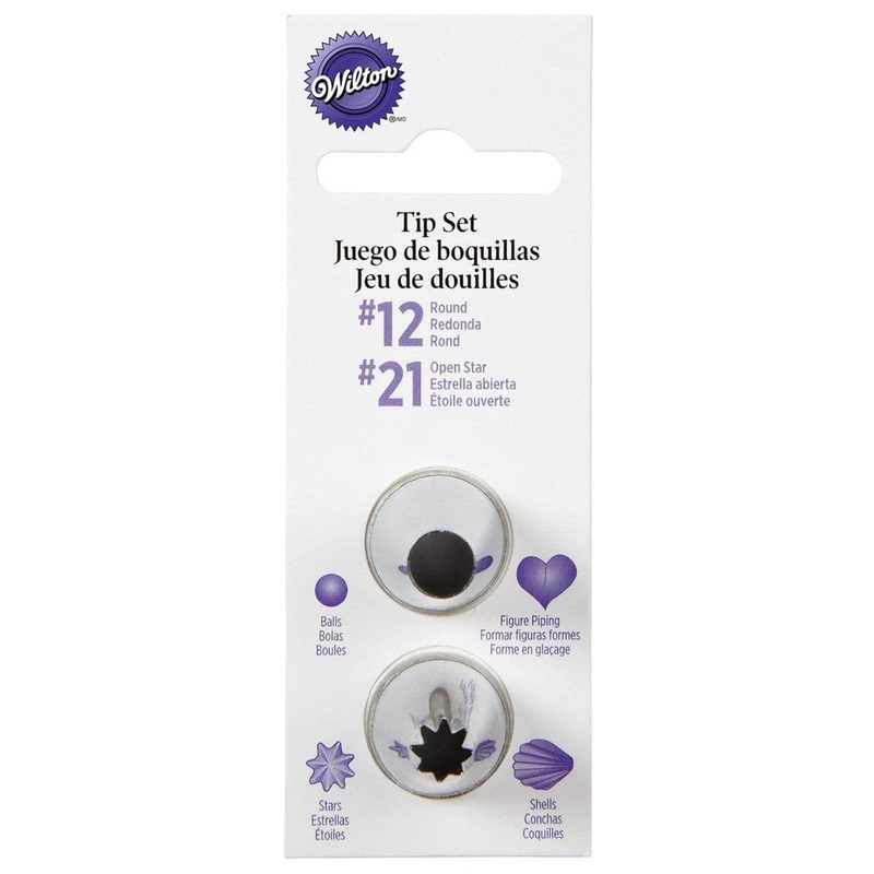 Tip Set Star And Round 2/Pkg.