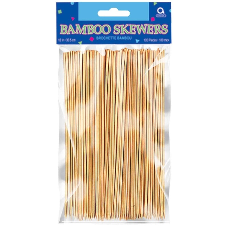 Bamboo Skewers, 100 per Package