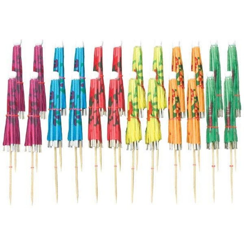 Jumbo Umbrella Picks, 24 per Package