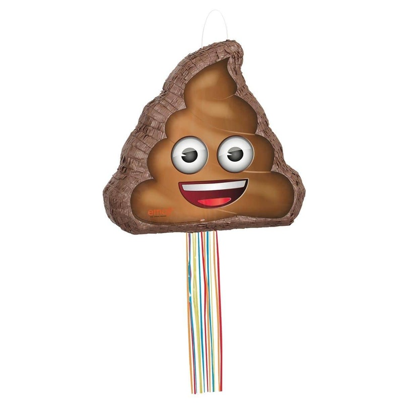 Emoji - Poop Pull Piata