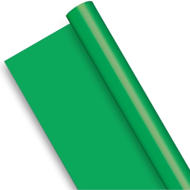 Gift Wrap Roll Green, 1 Count