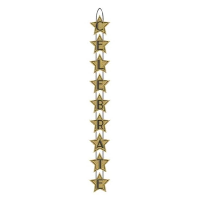 Glitz & Glam Celebrate Hanging Sign