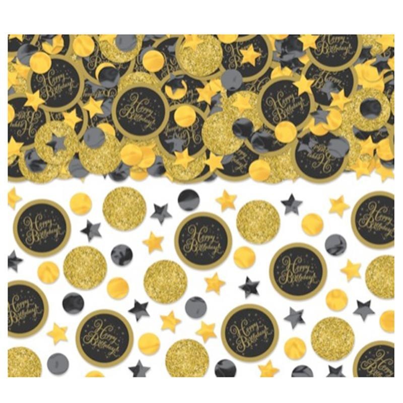 Gold Birthday - Confetti