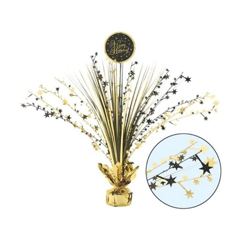 Gold Birthday - Spray Centerpiece
