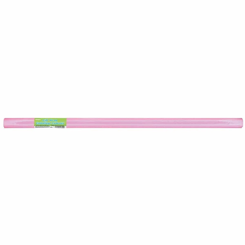 Pastel Pink Value Gift Wrap