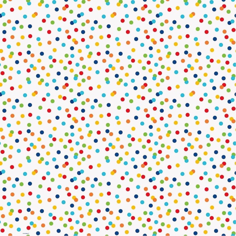 Rainbow Polka Dot - Gift Wrap Roll