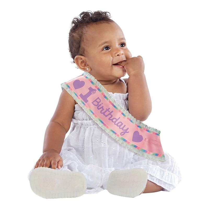 Sash "1st Birthday", Pink