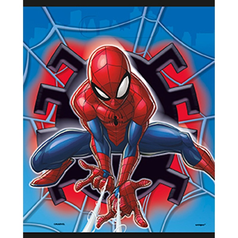 Spider-Man Birthday Favour Bags, Marvel, 8 Count