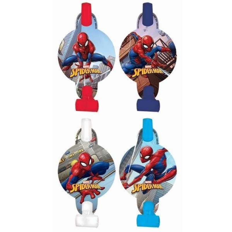 Spider-Man blowouts, 8 per package