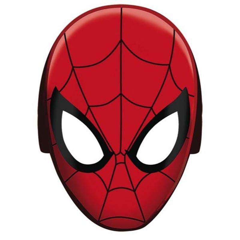 Spider-Man paper masks, 8 per package