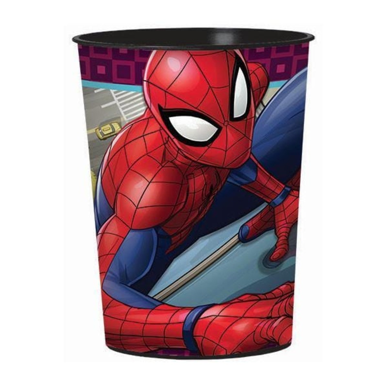 Spider-Man plastic favor cup
