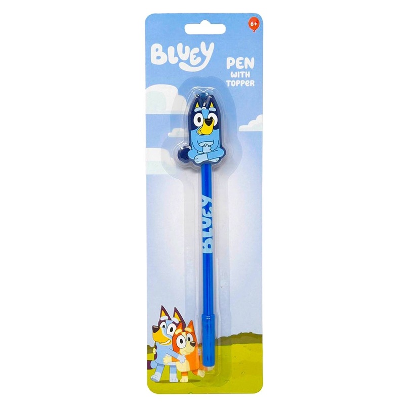 Bluey Pen with Shaped Topper, 1Count