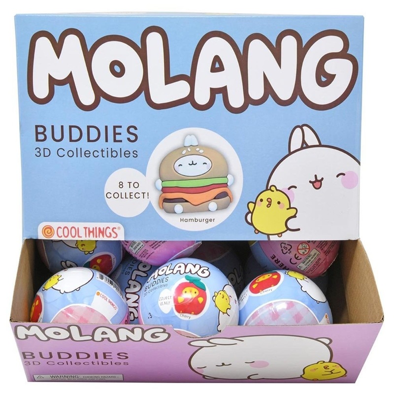Molang 3D Buddies Blind Capsule, Assortment, 1 Count