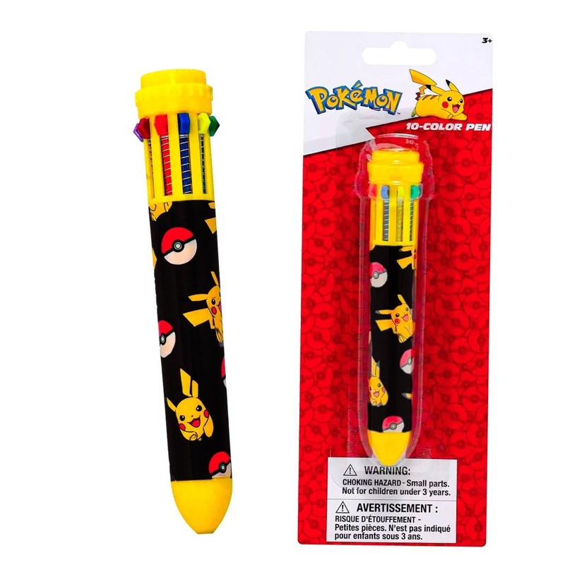 Pokmon 10 Colour Pen, 1Count