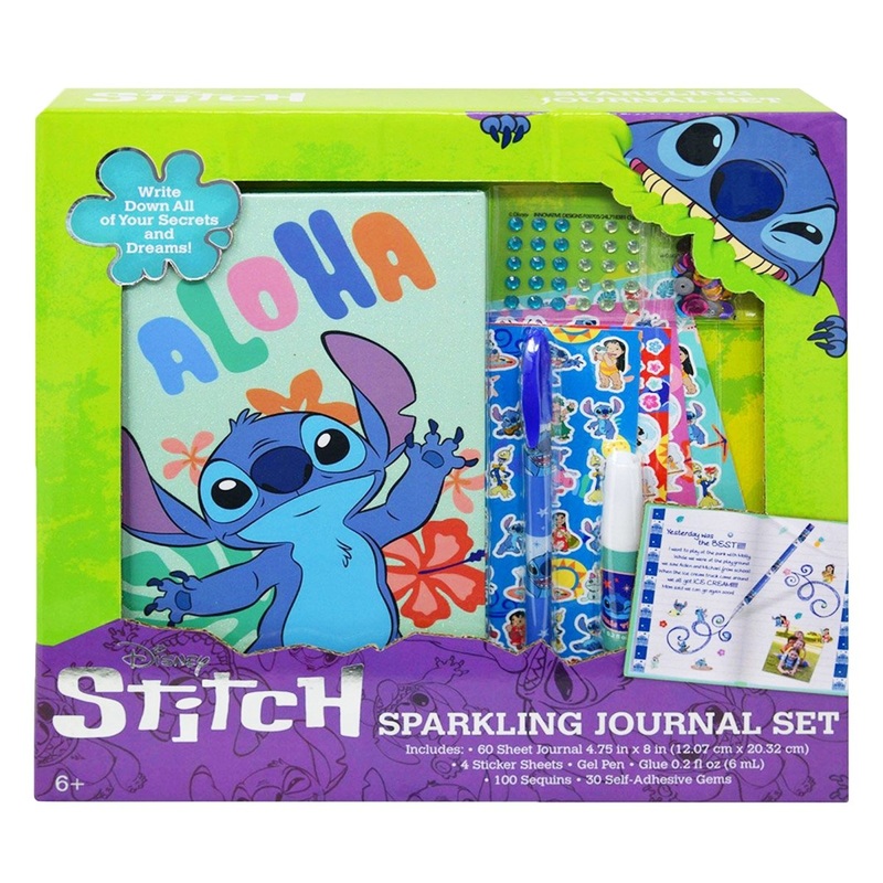 Stitch Sparkling Journal Set, Disney, 1 Count
