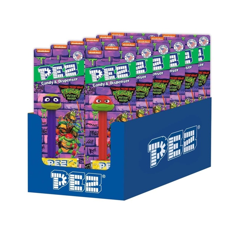 Teenage Mutant Ninja Turtles PEZ Candy Dispenser, Assortment, 1 Count