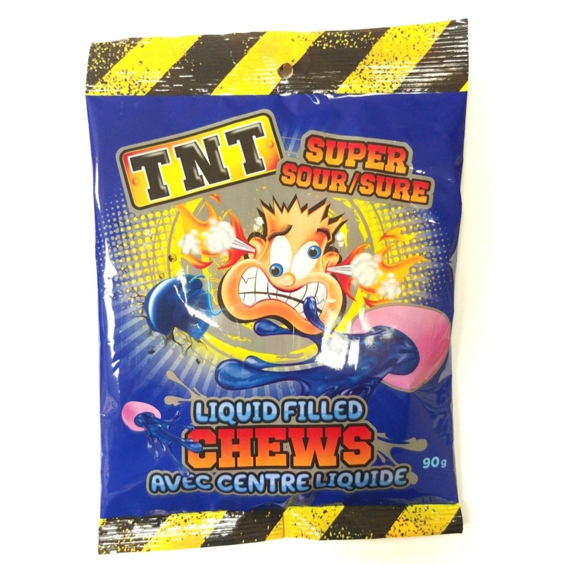 TNT Sour Liquid Filled Chews Candy, 1 Count