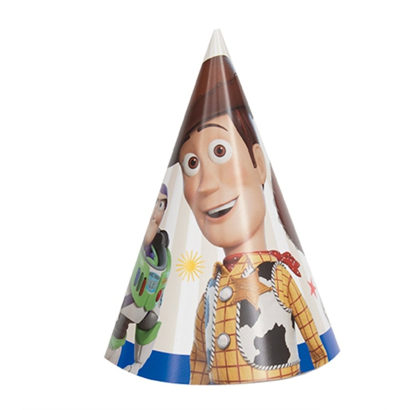 Toy Story Birthday Party Hats, Disney, 8 Count