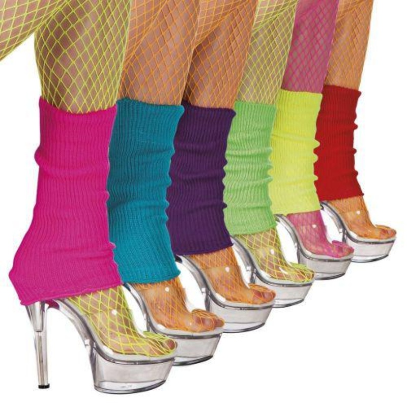 Boland - 1980's Dance Aerobic Leg Warmers - Womens Turquoise