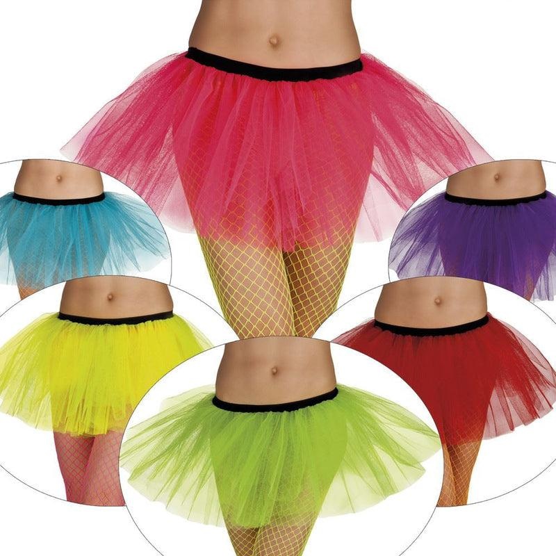 Boland - Neon Tutu Skirts - Womens White